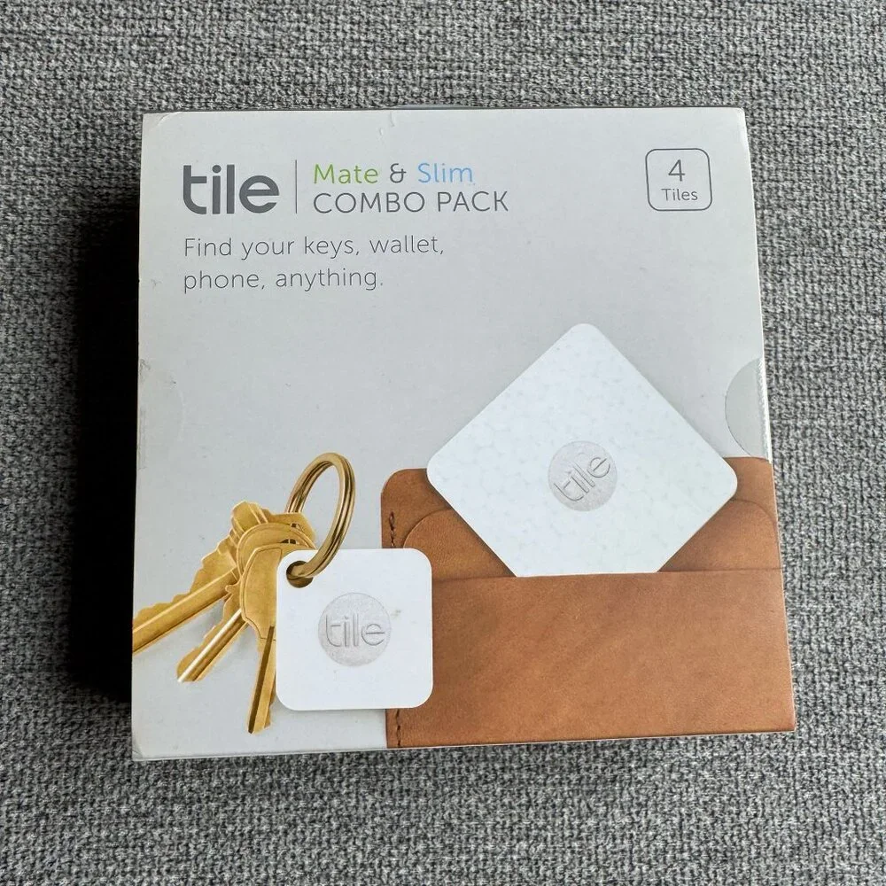 Tile RT16004 Mate and Slim Combo Item Tracker - White/Gray New Seal